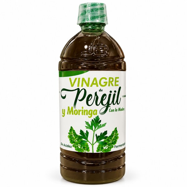 Vinagre de Perejil y Moringa 1LT JE BOLIVIA
