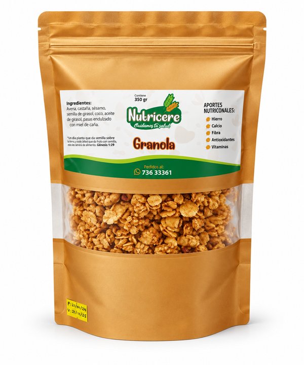 Nutricere – Granola (350gr)