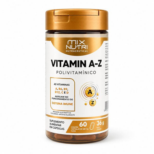 Mix Nutri Nutraceutical – Vitamin A-Z (Polivitamínico)
