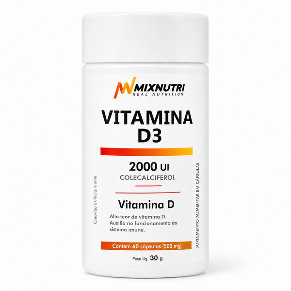 MixNutri Real Nutrition – Vitamina D3 (2000 UI Colecalciferol)