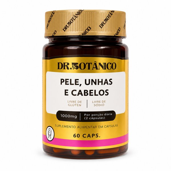 DR. BOTÂNICO – PELE, UNHAS E CABELOS (60 Cápsulas)