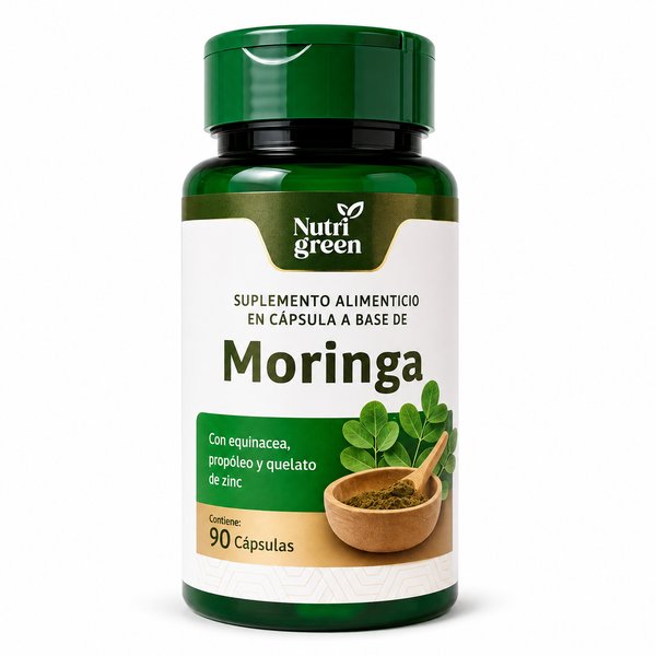 Nutri Green – Moringa (con equinácea, propóleo y quelato de zinc)