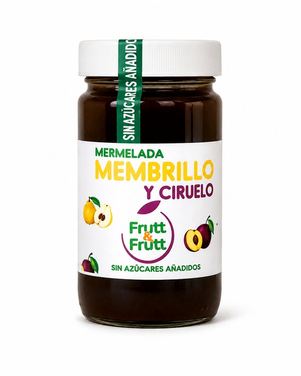 Frutt & Frutt – Mermelada Membrillo y Ciruelo