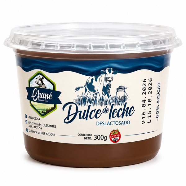 Chané Alimentos – Dulce de Leche Deslactosado