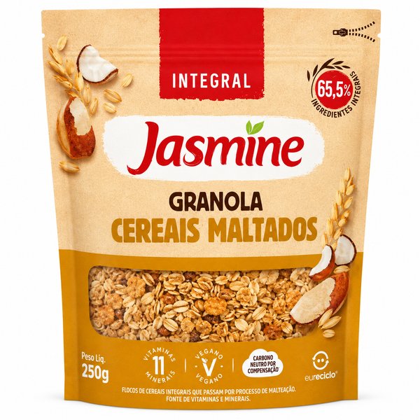 Jasmine – Granola Integral Cereais Maltados (Cereales Malteados)