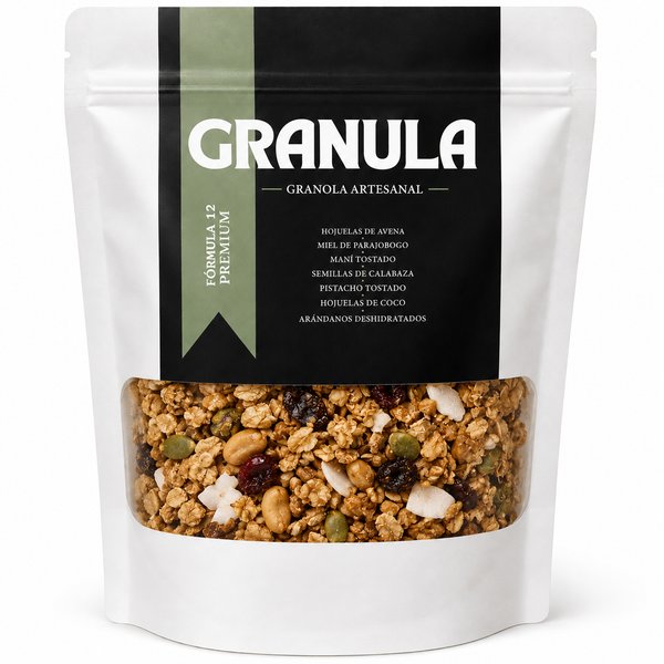 Granula – Granola Artesanal (Fórmula 12 Premium)
