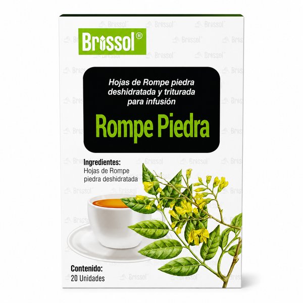 Brissol – Rompe Piedra (Hojas de Rompe piedra deshidratada y triturada para infusión)