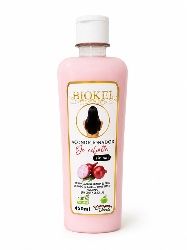 BIOKEL / Manzana Verde – Acondicionador De cebolla (Sin sal)
