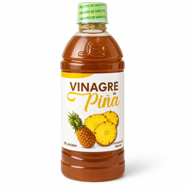 Vinagre de Piña (Fermentación Natural - 5% Acidez)