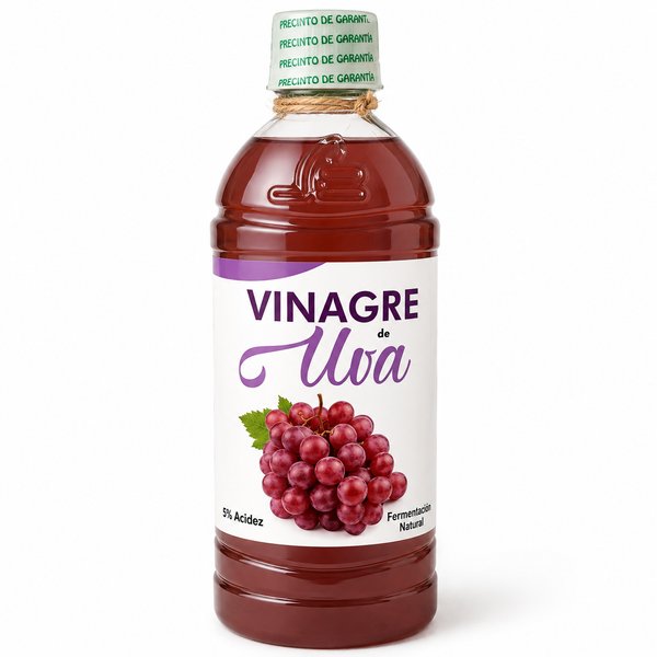 Vinagre de Uva (Fermentación Natural - 5% Acidez)
