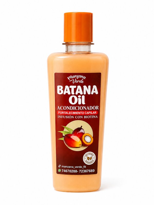 Manzana Verde – Batana Oil Acondicionador (Infusión con biotina)