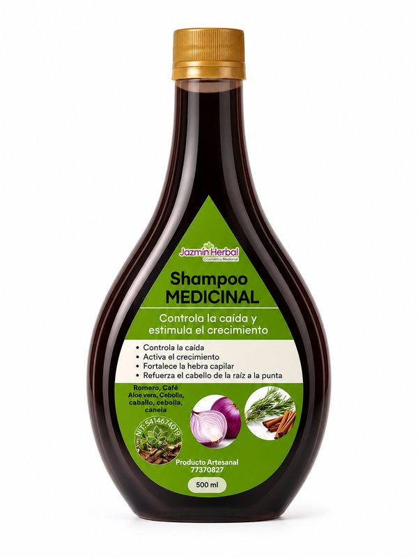 Jazmín Herbal Cosmética Medicinal – Shampoo Medicinal