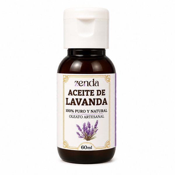 Zenda – Aceite de Lavanda (100% Puro y Natural - Oleato Artesanal)