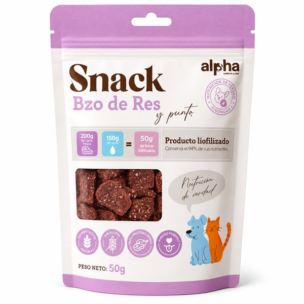 alpha – Snack Bzo de Res