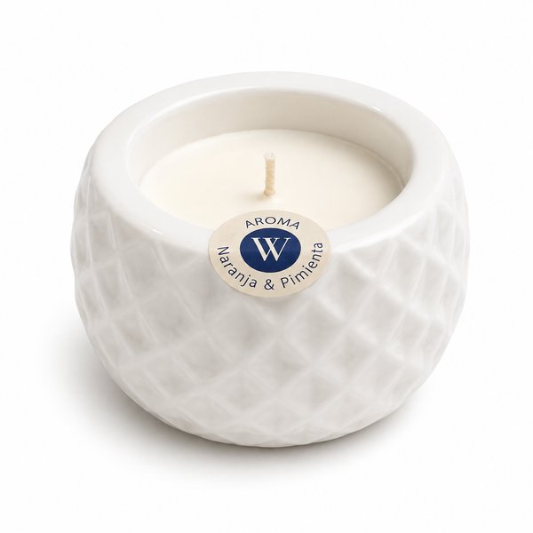 Wicca – Velón / Vela Aromática (Naranja & Pimienta)
