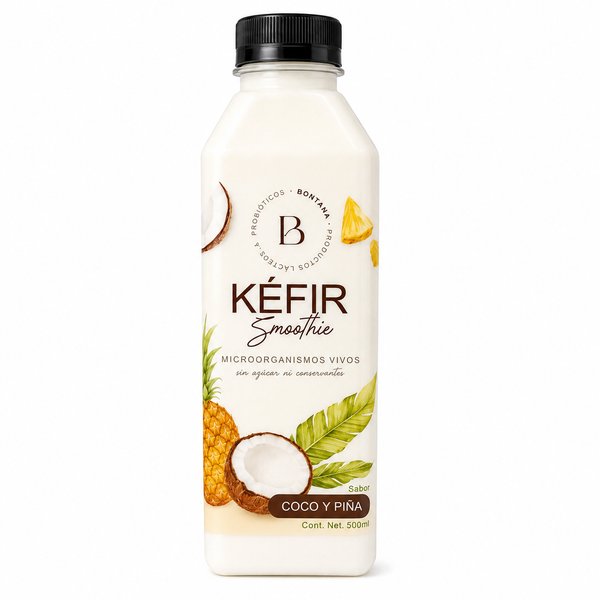 Bontana – KÉFIR Smoothie (Sabor Coco y Piña)