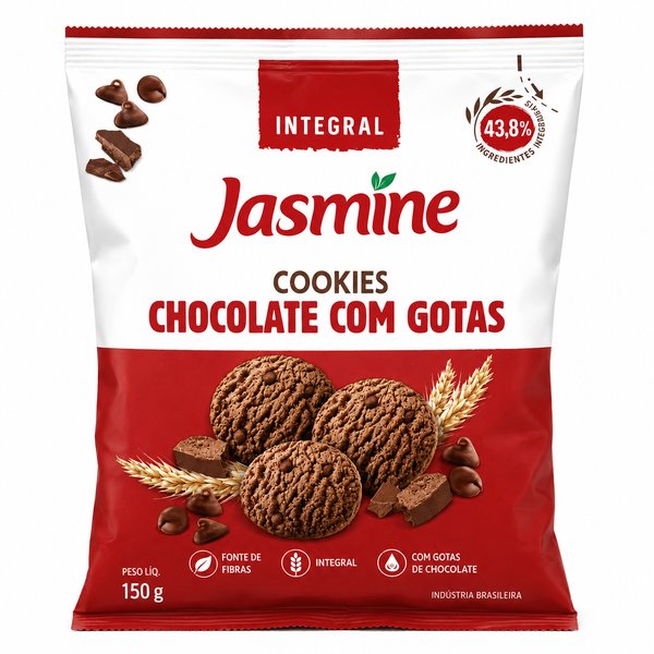 Jasmine Integral – Cookies Chocolate com Gotas