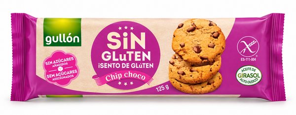 GULLÓN – SIN GLUTEN Chip choco (125GR)