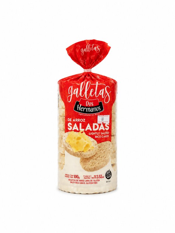 Galleta de Arroz Saladas Dos Hermanos