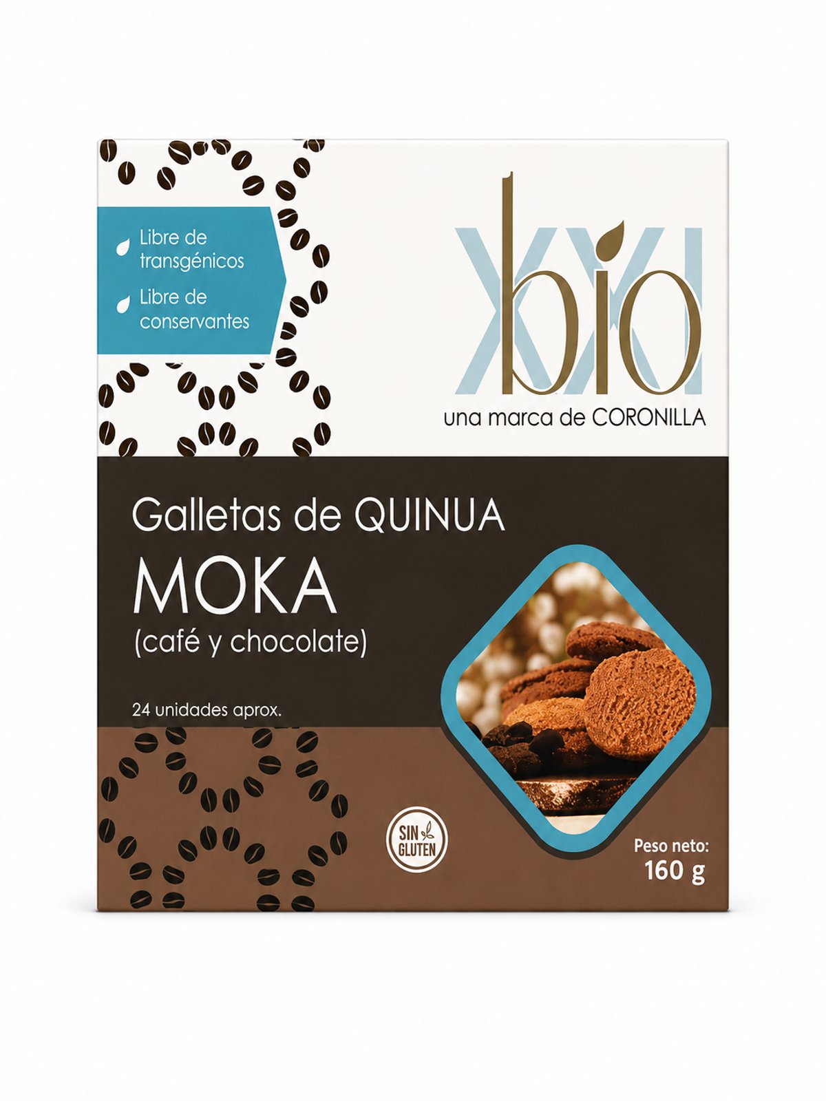 Galletas de QUINUA MOKA (Bio XXI) - SIN GLUTEN
