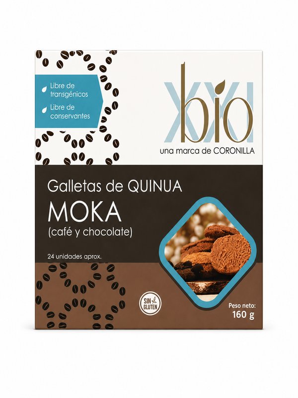 Galletas de QUINUA MOKA (Bio XXI) - SIN GLUTEN