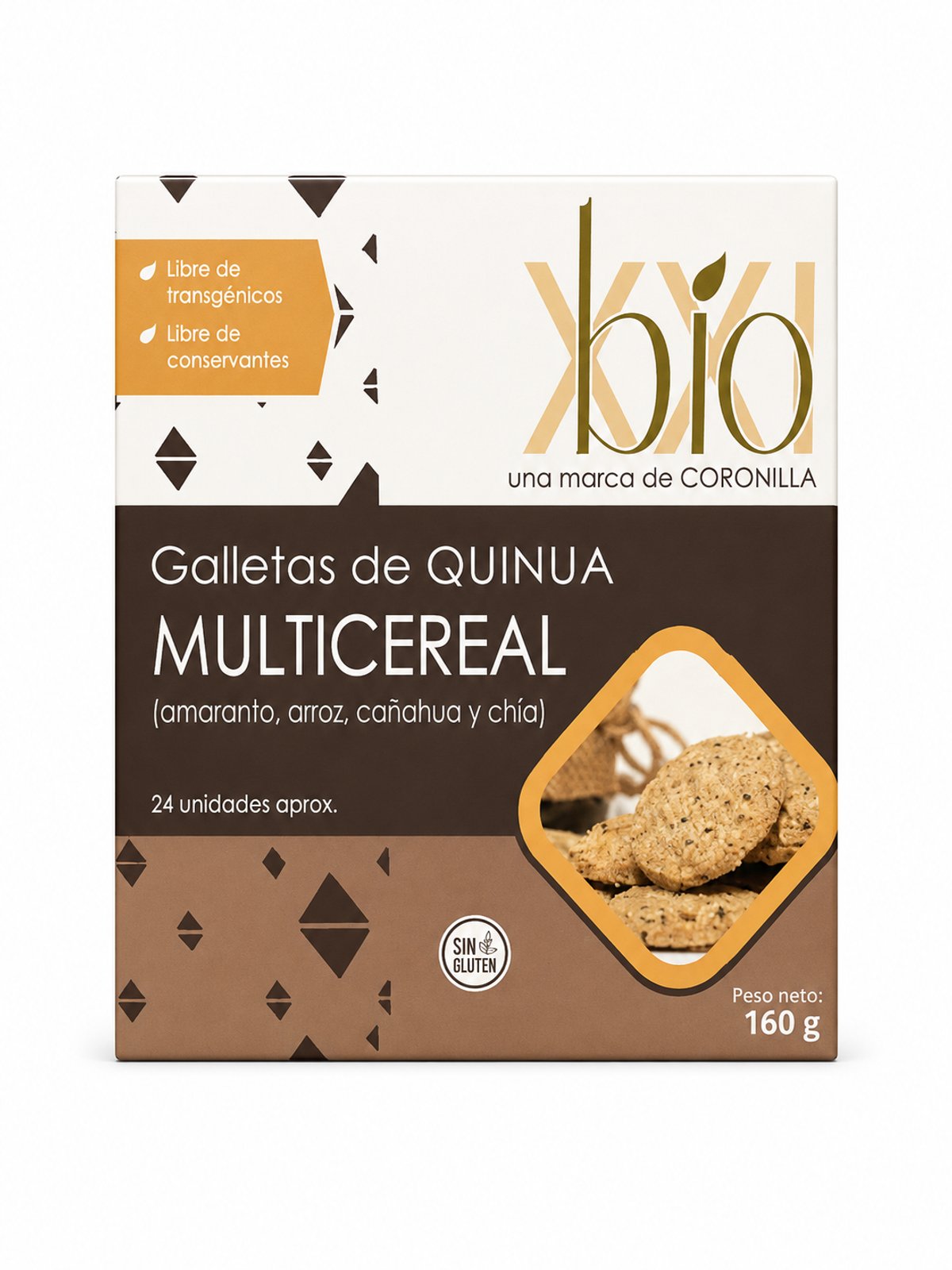 Galletas de QUINUA MULTICEREAL (Bio XXI) - SIN GLUTEN