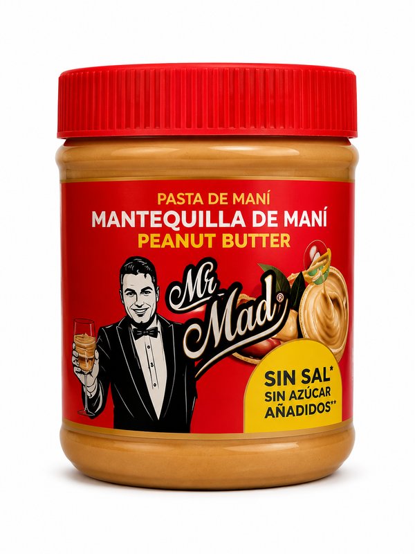 Mantequilla de maní Pura (Mr. Mad)