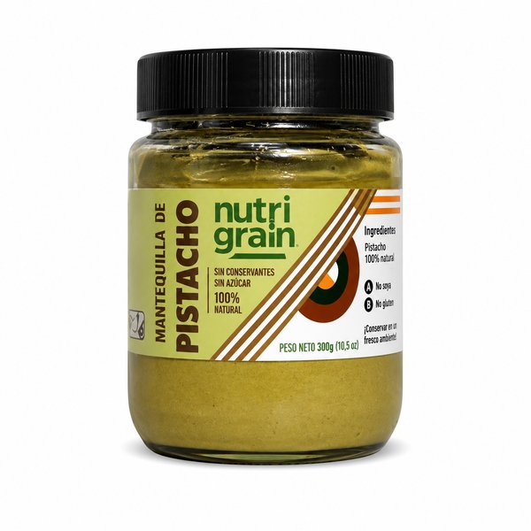 Mantequilla de pistacho (Nutri Grain) 300GR
