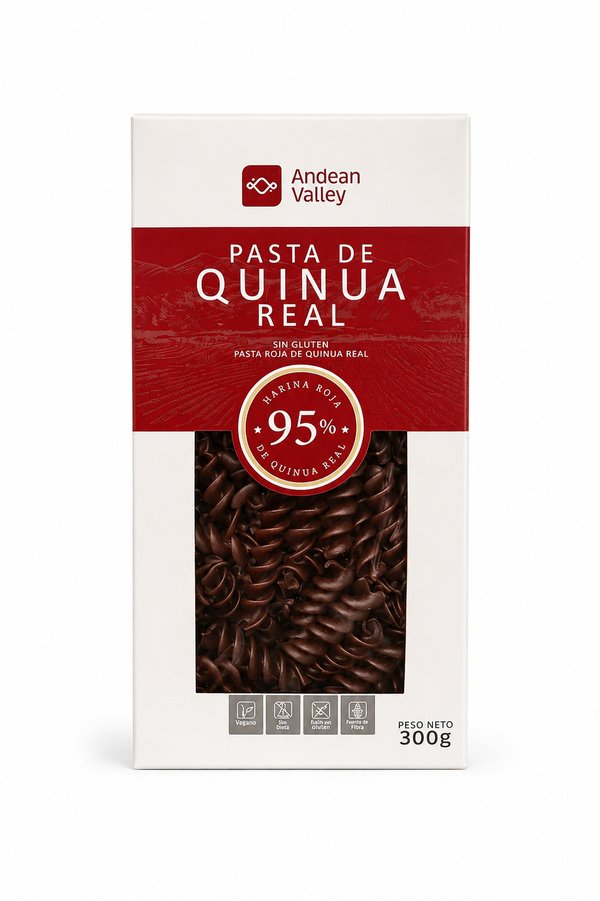 Pasta Roja Quinoa Real 300gr