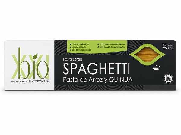 Spaghetti de Arroz y Quinua 250gr.