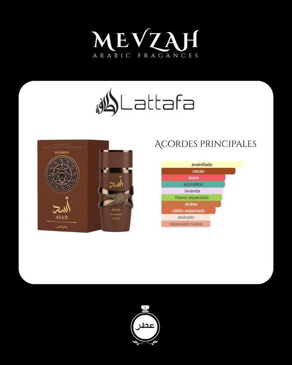 Lattafa Asad Bourbon