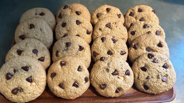Galletita de avena con chips de chocolate