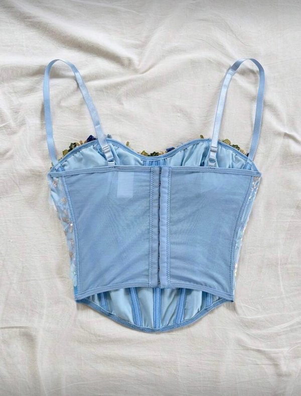 Top estilo floral 🩵🦋