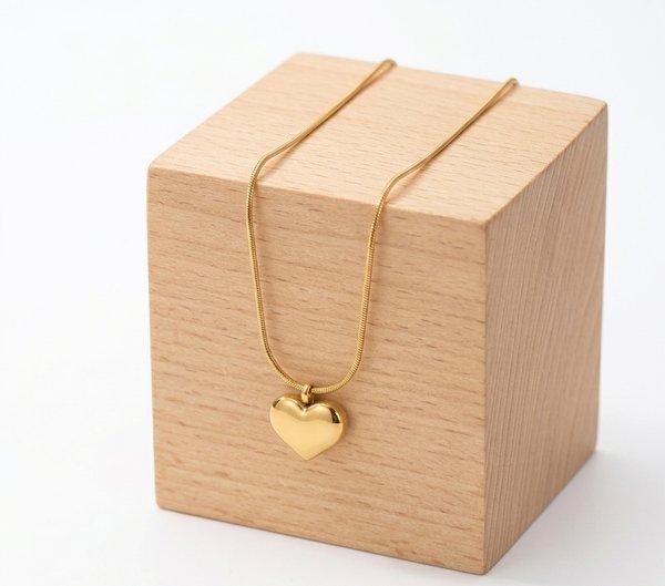 Collar de corazon 
