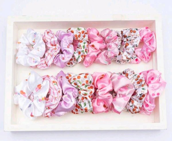scrunchies con diseños