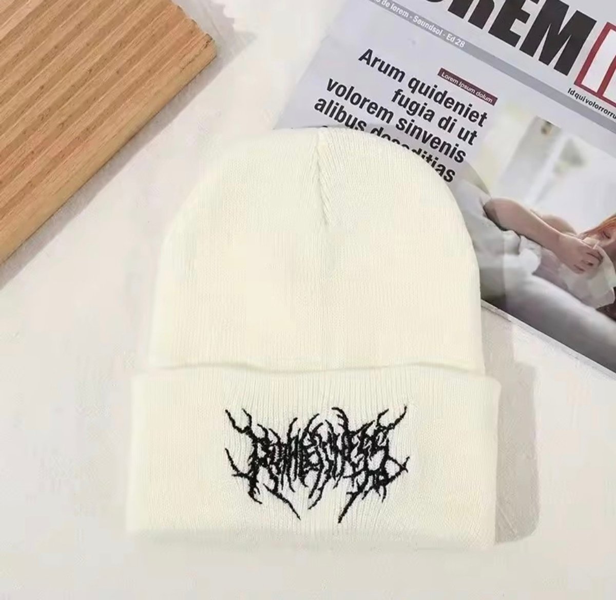 Gorros de punto unisex de estilo Punk  - 3
