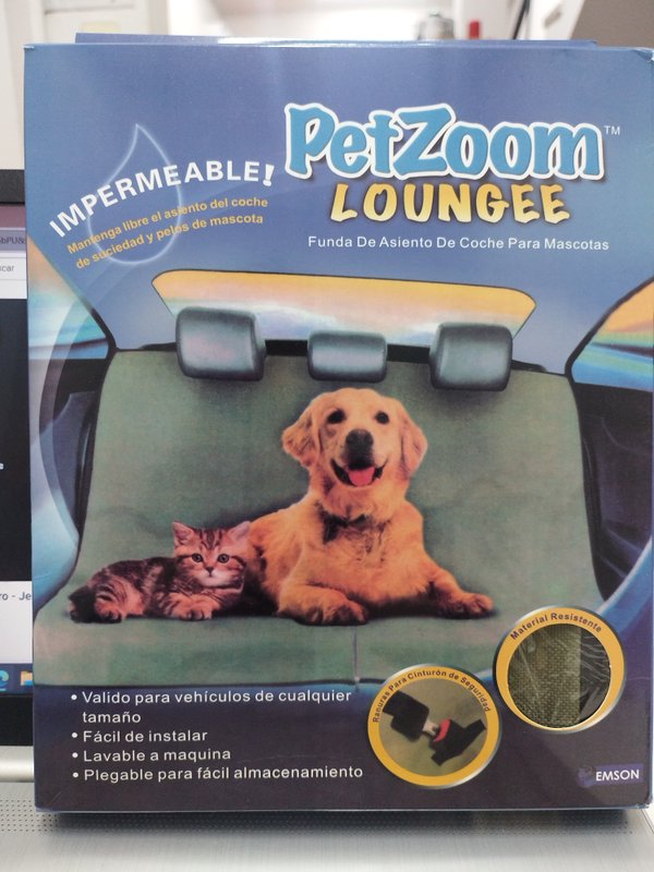 Funda de asiento de coche para mascotas