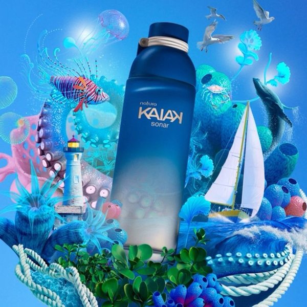 Kaiak Sonar Femenina 100ml - Natura