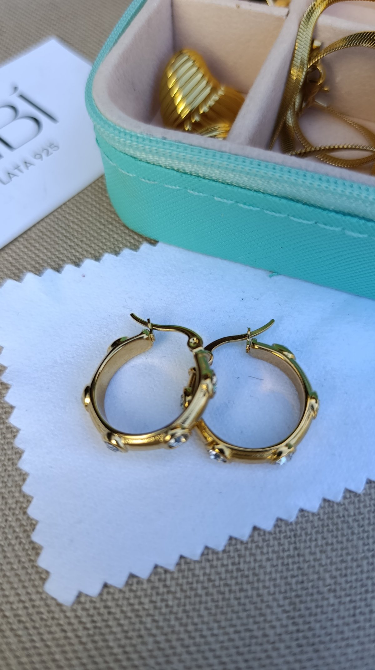 PROMO Aros Dorados 2 x $100.000 gs - 7