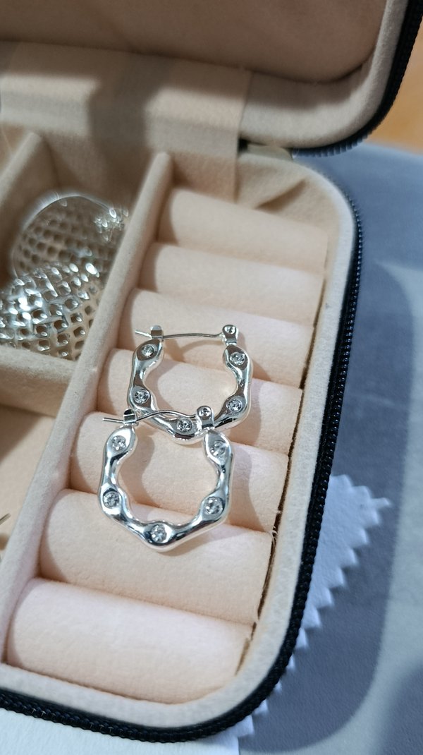 Aros Plateados (medianos)