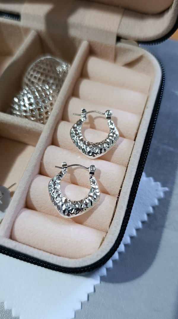 Aros Plateados (medianos)