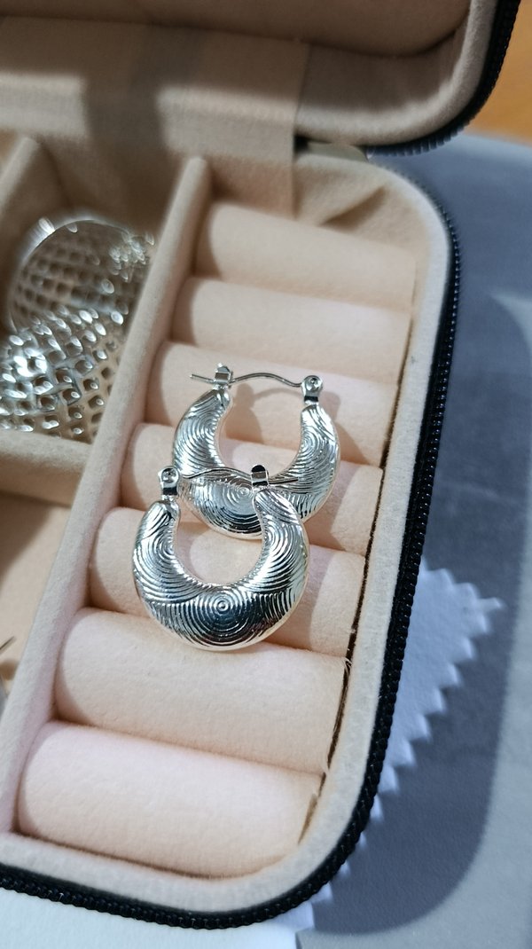 Aros Plateados (medianos)