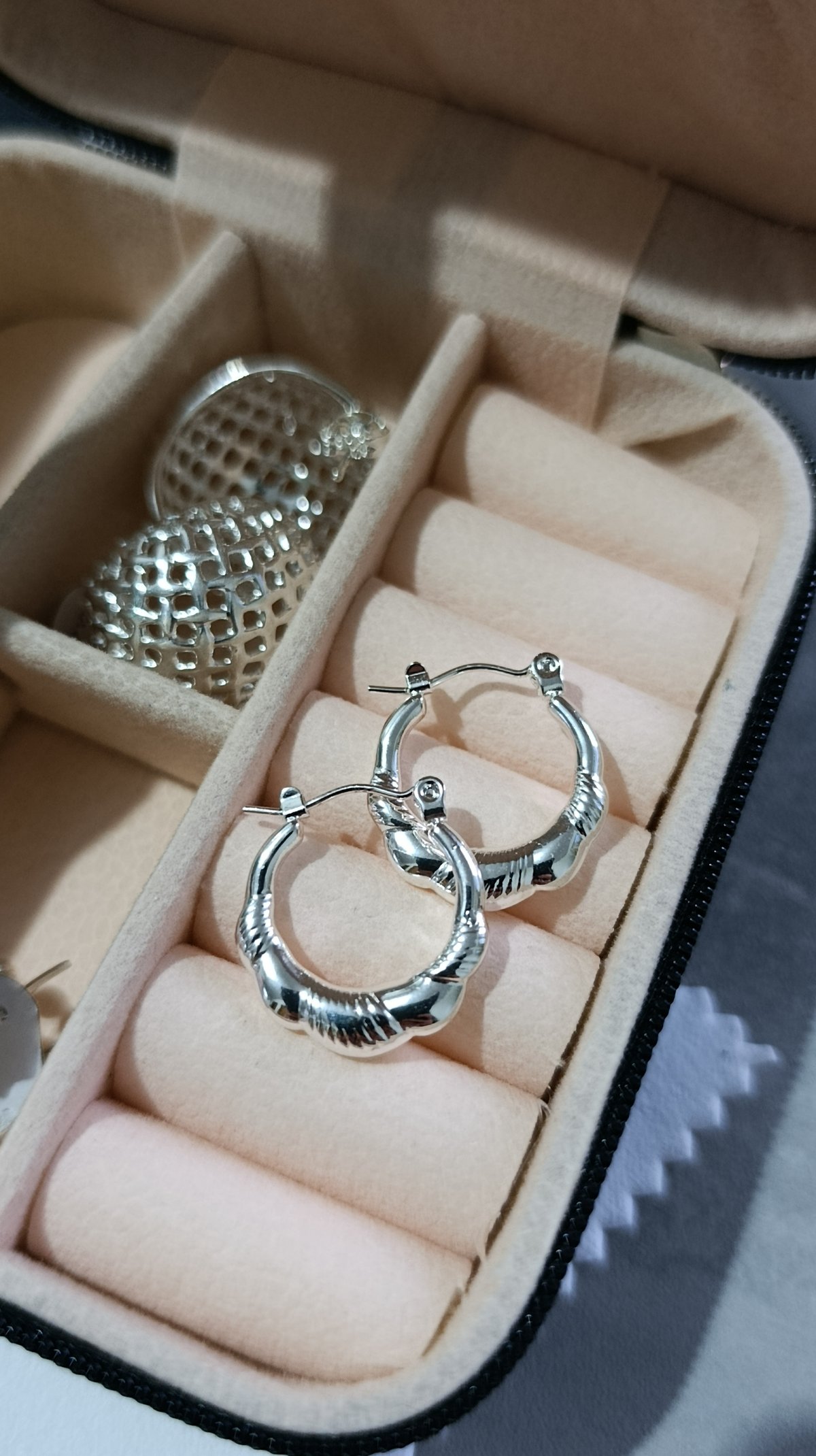 Aros Plateados (medianos) - 2