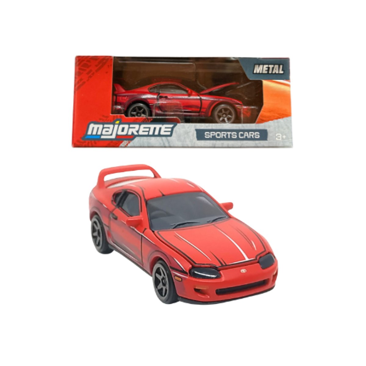 Toyota Supra JZA80 - Majorette Sports Cars Box