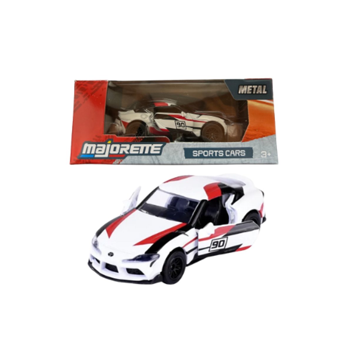 Toyota Supra GR - Majorette Sports Cars Box