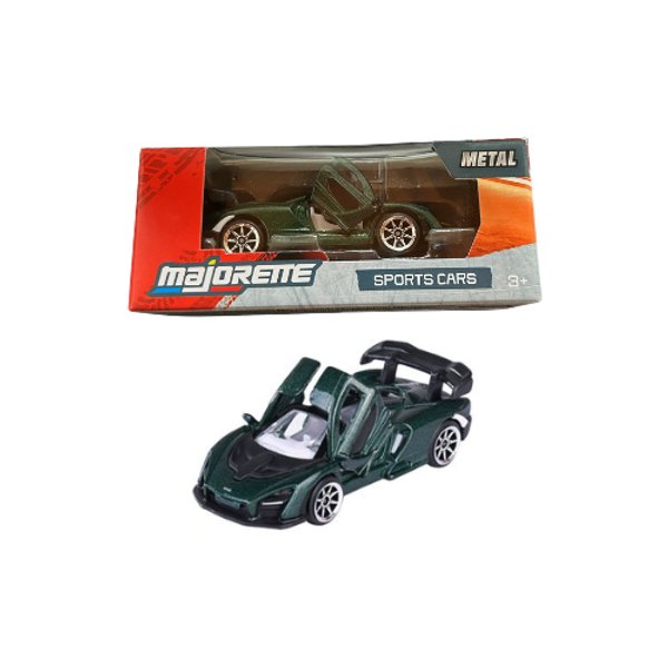Mclaren Senna - Color Verde - Majorette Sports Cars Box