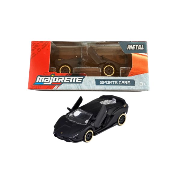 Lamborghini Sian FKP37 - Negro - Majorette Sports Cars Box