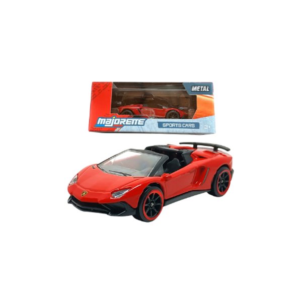 Lamborghini Aventador SVJ - Color Rojo - Majorette Sports Cars Box