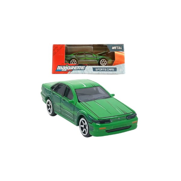 Nissan Cefiro A31 - Color Verde - Majorette Sports Cars Box