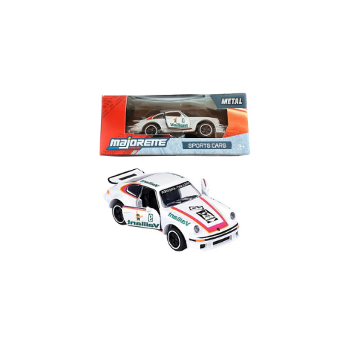 Porsche 934 - Color Blanco - Majorette Sports Cars Box